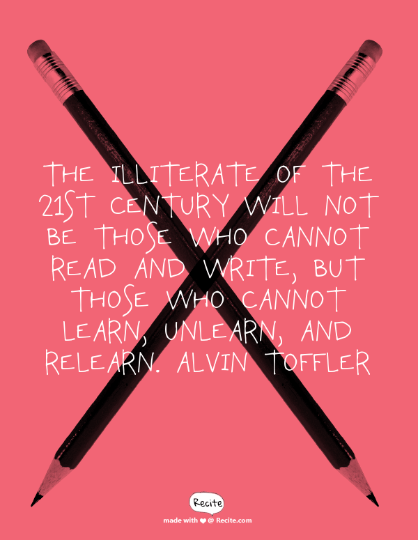 learn unlearn relearn